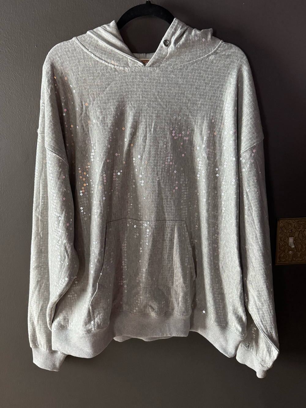 Free People It’s A Vibe Sequin Hoodie